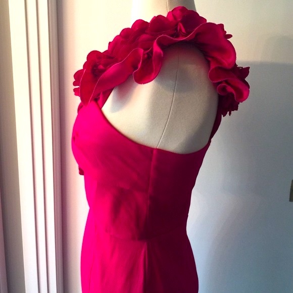 Arden B Special Occasion One Shoulder Cocktail Dress - Picture 2 of 7